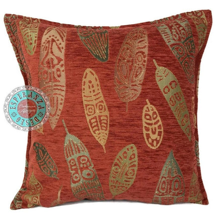 Boho feathers kussenhoes ± 45x45cm