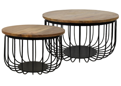 Set van 2 tafels
