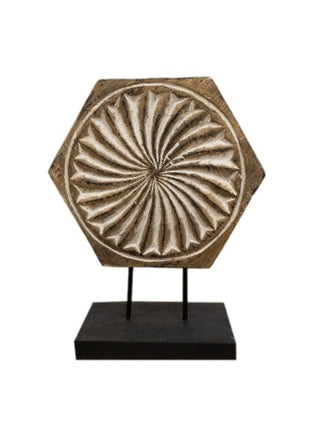 Ornament Spinner Whitewash