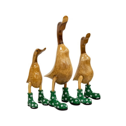 Eenden groen set van 3