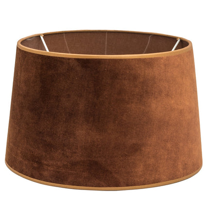 Lampenkap 30cm velvet copper