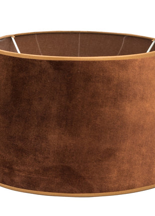 Lampenkap 45cm velvet copper