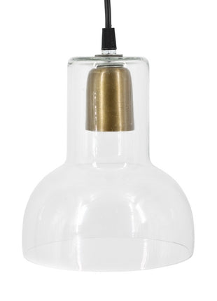 Glazen hanglamp natural
