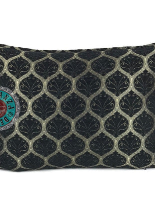 Honingraat black kussenhoes/cushion cover ± 50x70cm