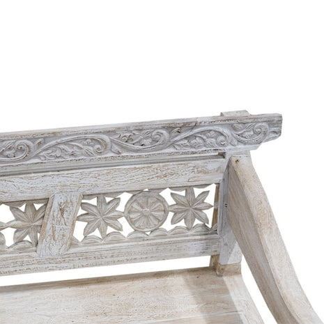 Tuinbank Nadura whitewash model 2