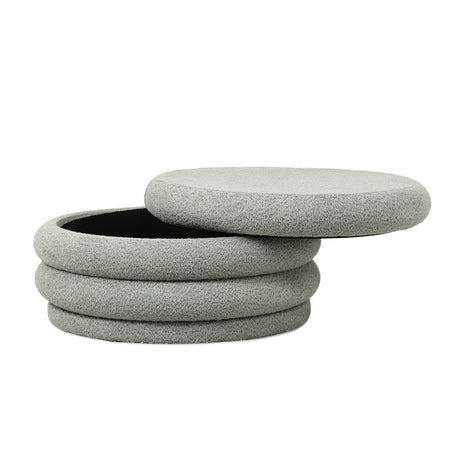 Poef met bergruimte 80 cm