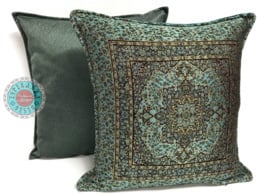 Patchwork kussenhoes/cushion cover ± 50x70cm