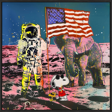 Schilderij High gloss 70 x70