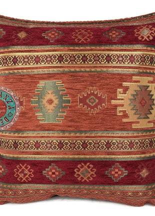 Aztec brique kussenhoes ± 45x45cm