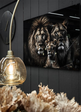 Schilderij in frame 110 cm