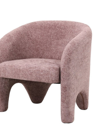 Fauteuil Elle in chenille