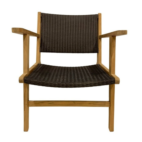 Rotan relaxstoel Bali - met arm