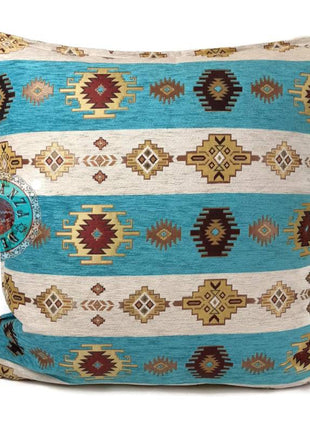 Aztec white stripes kussenhoes 45x45cm