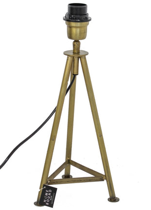 Lampenvoet metaal goud