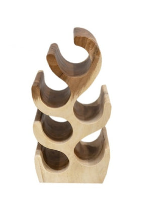 Suarhouten wijnrek XS