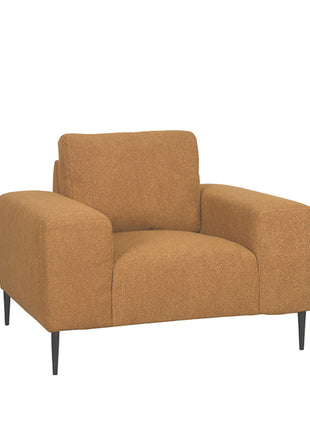 Bank Ferraro - Oker - Stof - 1-Zits