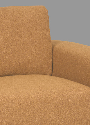 Bank Ferraro - Oker - Stof - 2-Zits