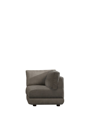 Bank Tivoli - Taupe - Micro Suede