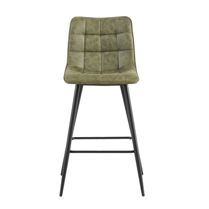 Barstoel Lucille CEP 04 Army Groen