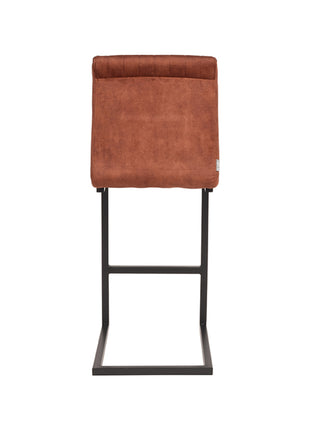 Barkruk Milo - Rust - Velours - Zithoogte 65