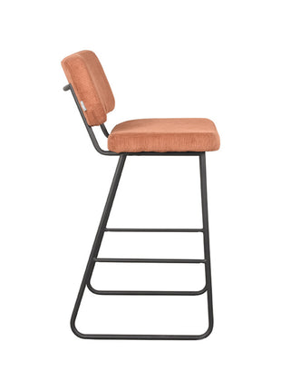 Barkruk Noah - Rust - Ribcord - Zithoogte 78