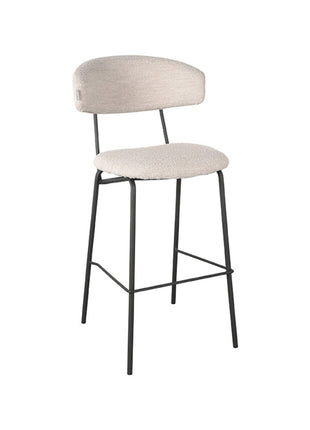 LABEL51 Barkruk Zack - Naturel - Boucle - Zithoogte 78