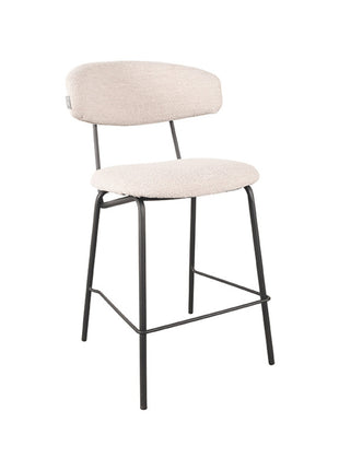 LABEL51 Barkruk Zack - Naturel - Boucle - Zithoogte 65