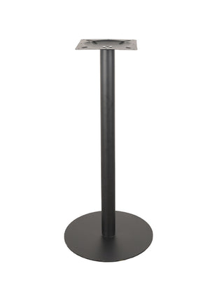 LABEL51 Eetkamertafel Tafelpoot Enkel - Zwart - Metaal - Rond - 108 cm