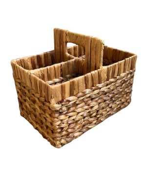 Basket 3-vak 30x20H18/24cm
