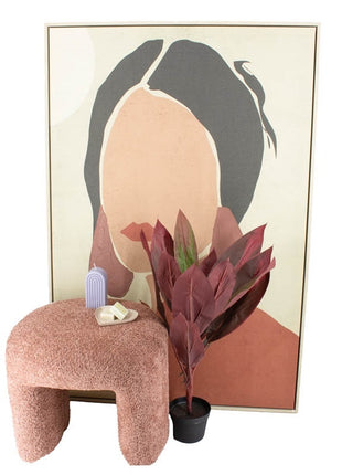 Kunstplant rode cycas 70cm