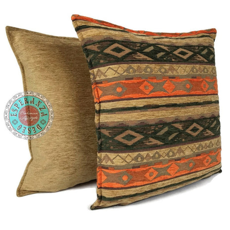 Mediterraan oranje oker 45 x 45