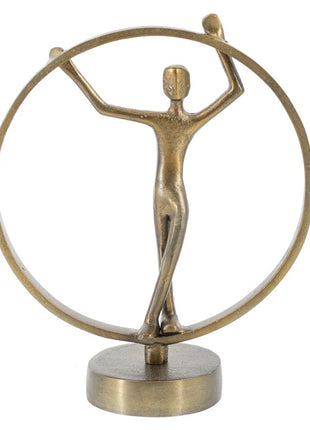 Beeld cirkel goud