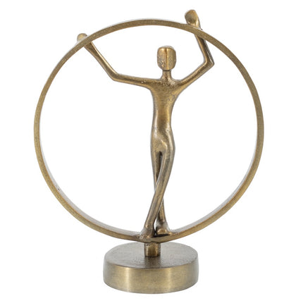 Beeld cirkel goud