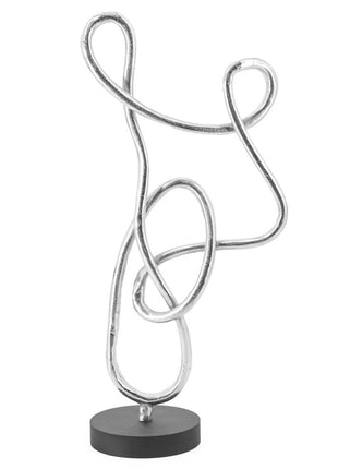Beeld knoop zilver
