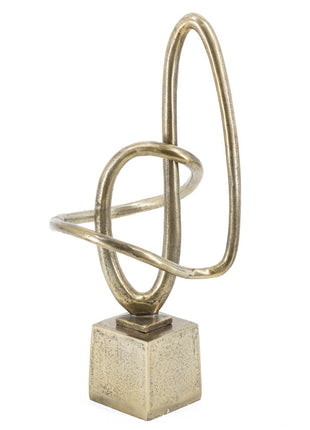 Beeld krul goud