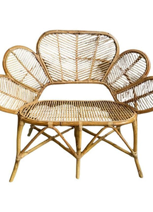 Bench rotan Flower