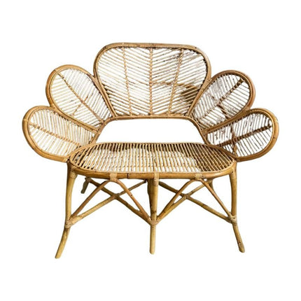 Bench rotan Flower