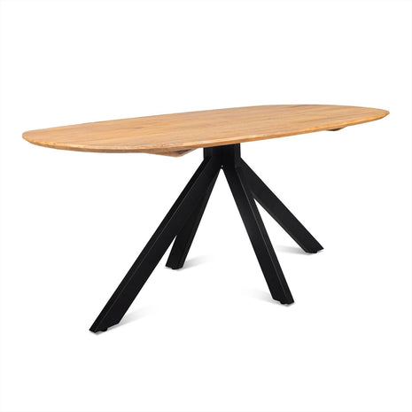 Eettafel Deens Ovaal Runa 120