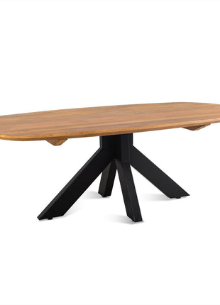 Salontafel Deens Ovaal Runa 130