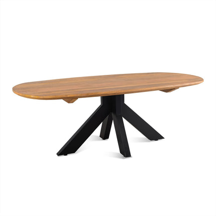 Salontafel Deens Ovaal Runa 130
