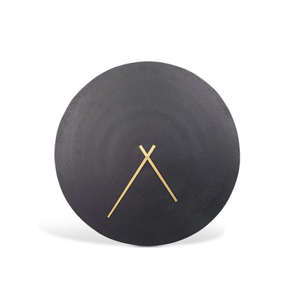 Wandklok Rond Zwart