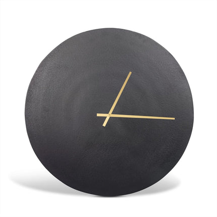 Wandklok Zwart Groot