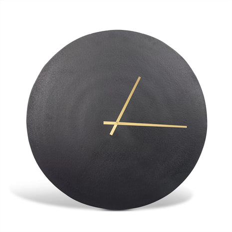 Wandklok Zwart Groot
