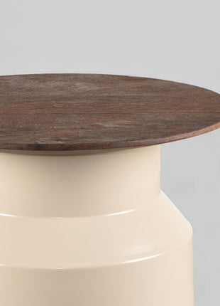 Bijzettafel Jik - Naturel - Mangohout