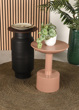 Bijzettafel Jik - Zwart - Mangohout