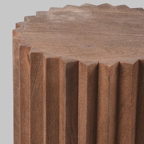 Bijzettafel Novan - Espresso - Mangohout