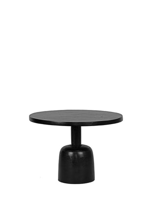 Bijzettafel Wink - Zwart - Metaal