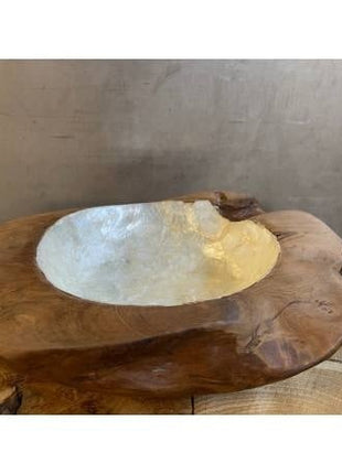 Bowl teak hout