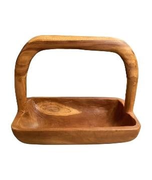 Bowl w. handle 40x20H27cm(80489)