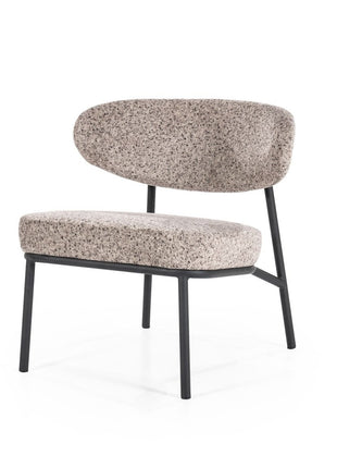 Lounge chair Jari - taupe